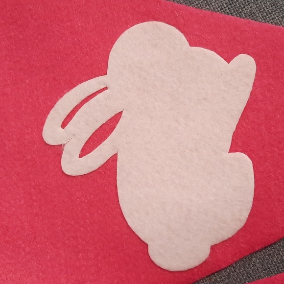 Felt Flag Banner Bunny Rabbit Easter Egg Purple Pink Fun Decoration Bright - Picture 5 of 5